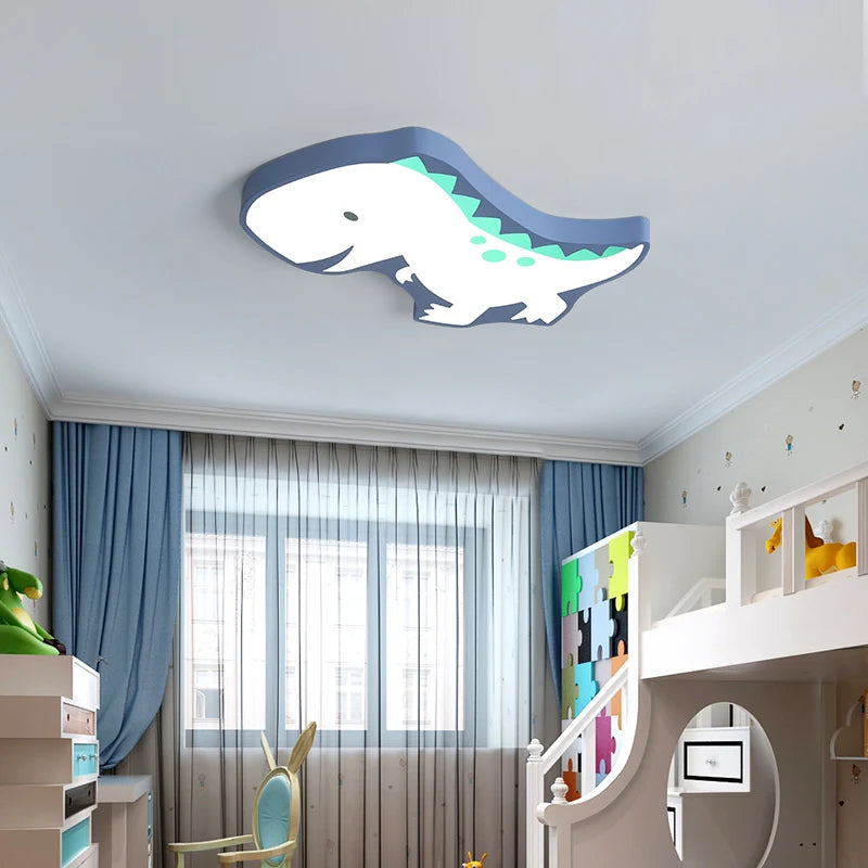 Luminaire Enfant dinosaure bleu – Référence: Lyxa5824