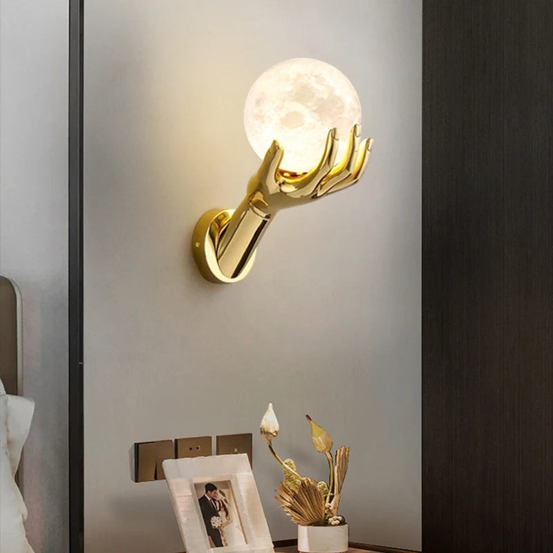 Luminaire Applique Murale dorée - Référence: Mira1045