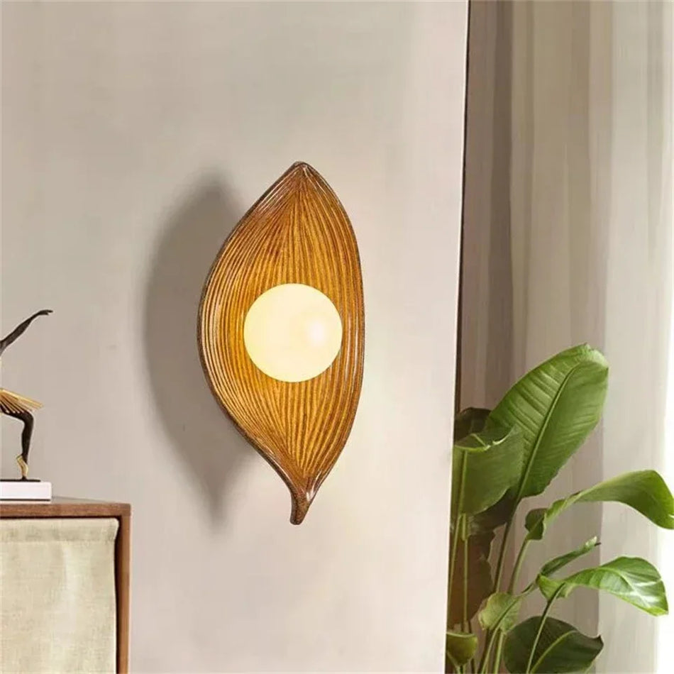 Luminaire Applique Murale Feuille Zen – Référence: Iris1045