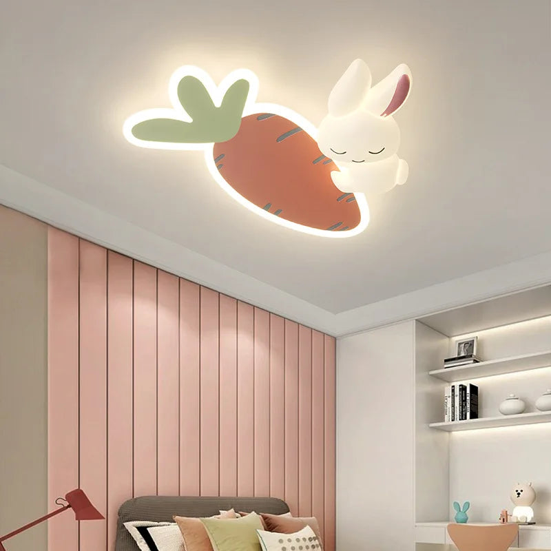 Luminaire Enfant Carotte Lapin – Référence: Louna3821