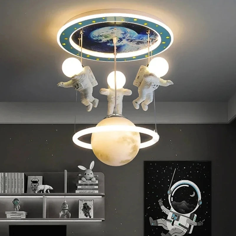 Luminaire Enfant Forme Astronaute – Référence: Quorin4937
