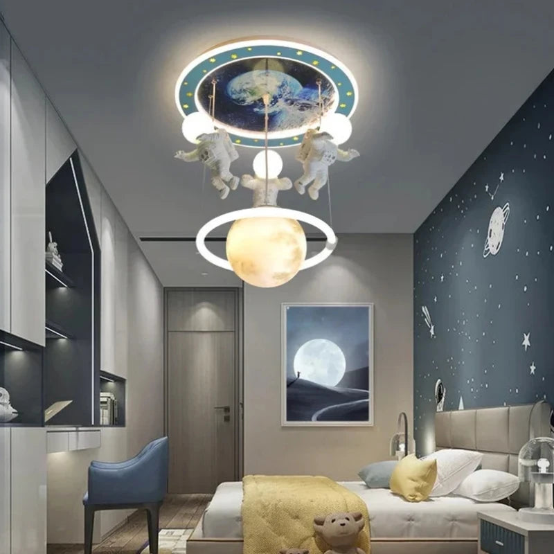 Luminaire Enfant Forme Astronaute – Référence: Quorin4937