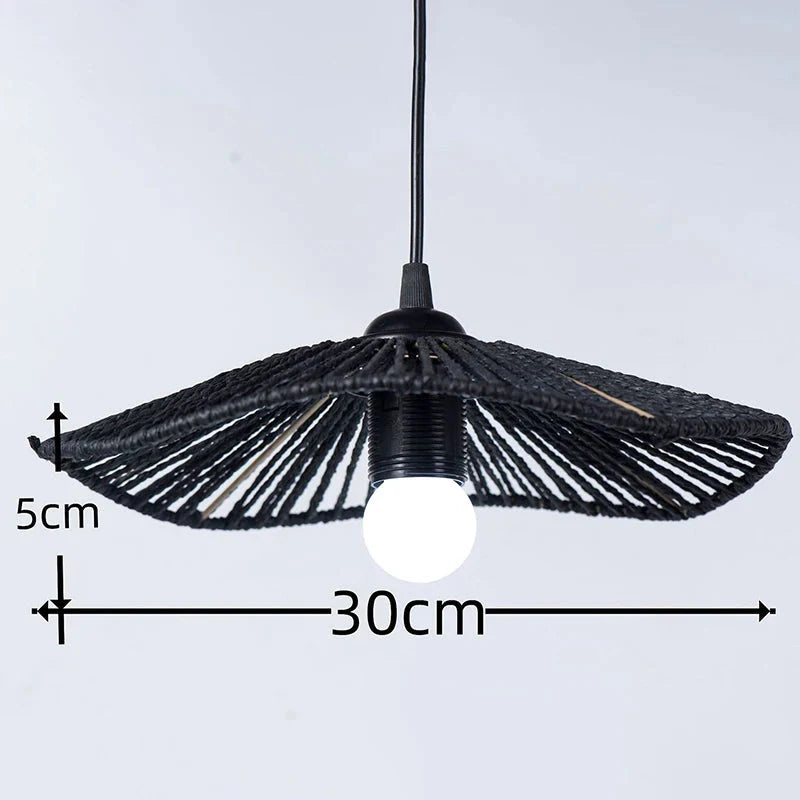 Abat-jour Boho en Corde Tressée pour Salle à Manger Rustique Luminaire IL582739-ILLUMEEN.COM