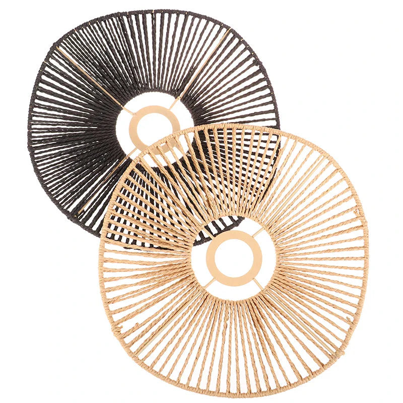 Abat-jour Boho en Corde Tressée pour Salle à Manger Rustique Luminaire IL582739-ILLUMEEN.COM