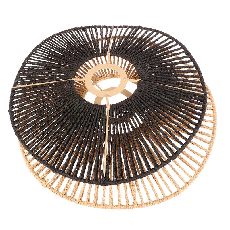 Abat-jour Boho en Corde Tressée pour Salle à Manger Rustique Luminaire IL582739-ILLUMEEN.COM