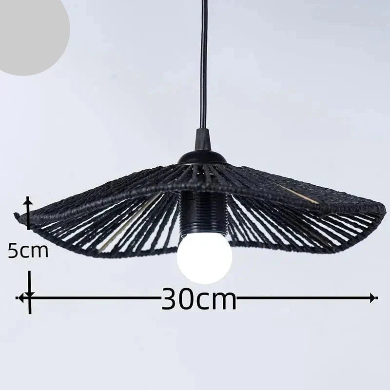 Abat-jour Boho en Corde Tressée pour Salle à Manger Rustique Luminaire IL582739-ILLUMEEN.COM