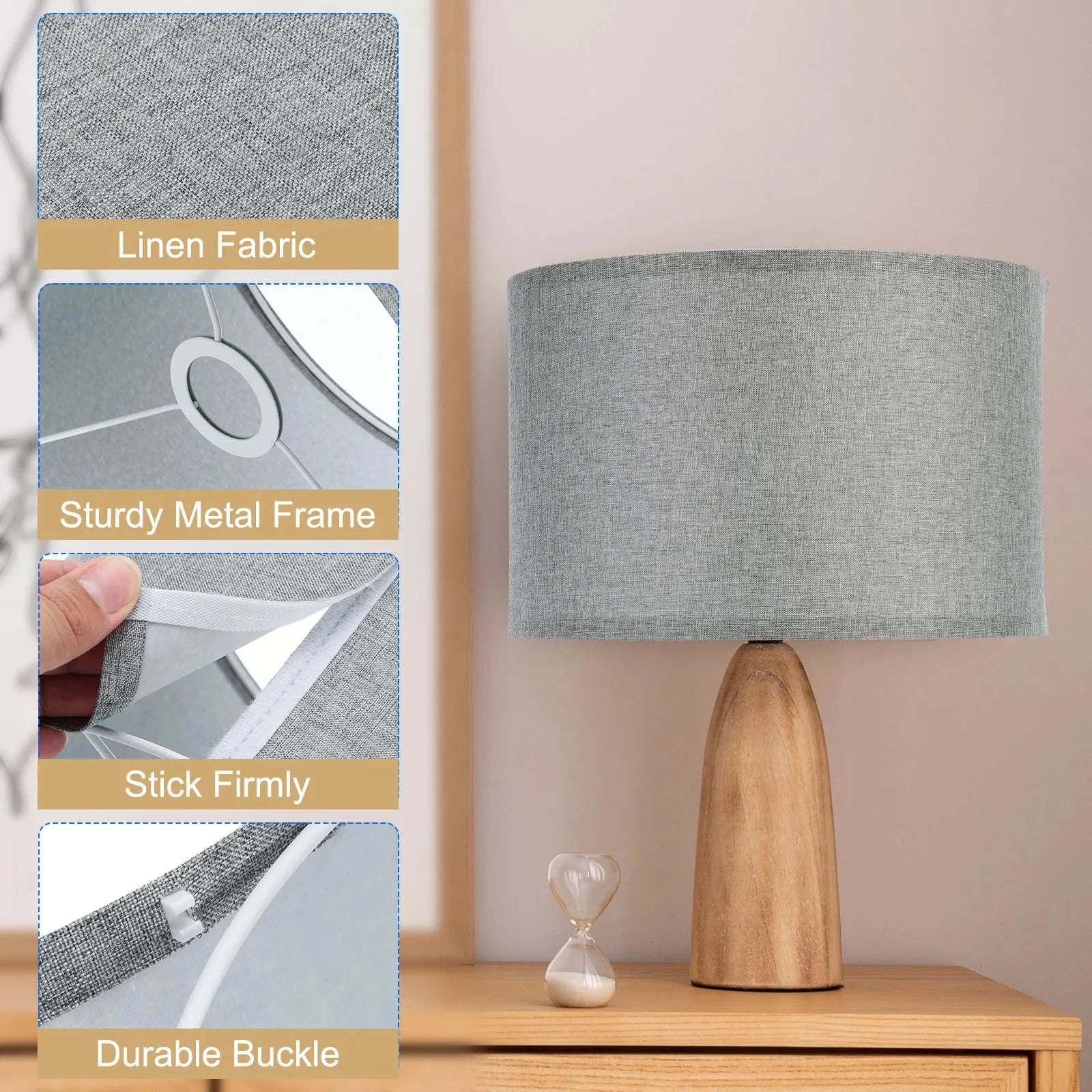 Abat-jour Classique Pour Intérieur Lot De 2 Luminaire IL527413-ILLUMEEN.COM