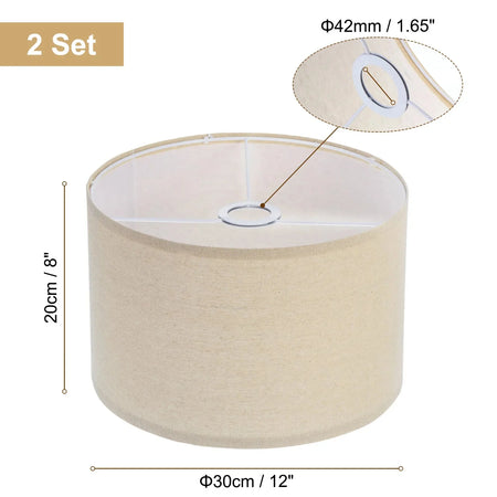 Abat-jour Classique Pour Intérieur Lot De 2 Luminaire IL527413-ILLUMEEN.COM