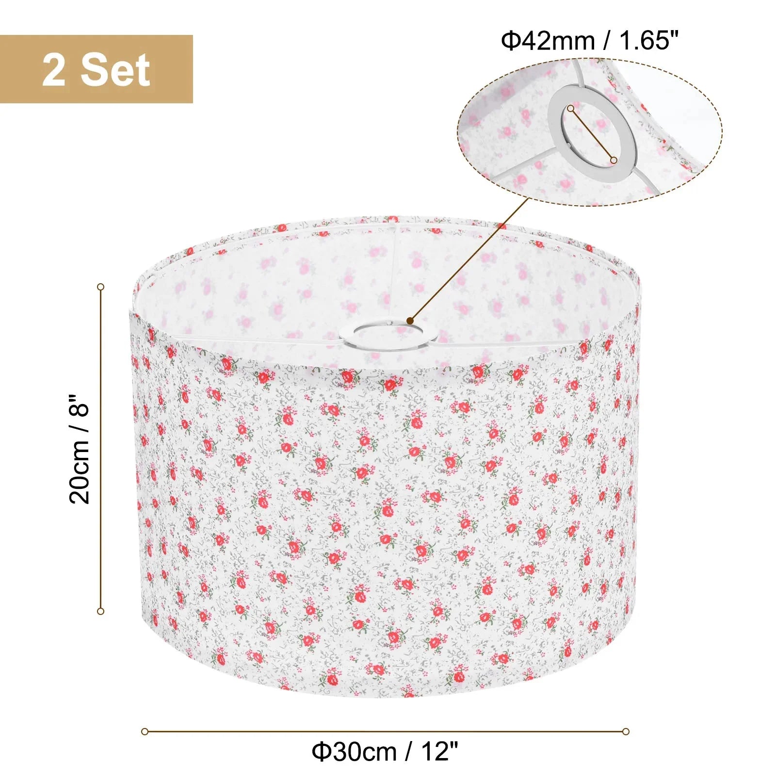 Abat-jour Classique Pour Intérieur Lot De 2 Luminaire IL527413-ILLUMEEN.COM