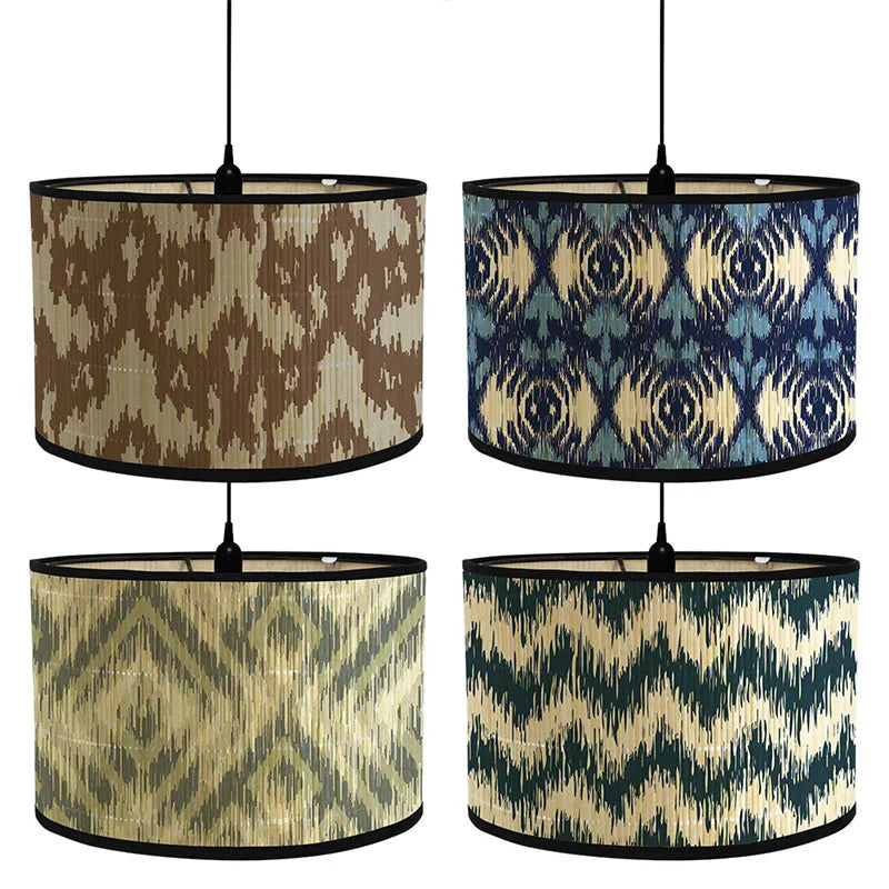 Abat-jour en Bambou Japonais : Élégance Rétro Luminaire IL425871-ILLUMEEN.COM