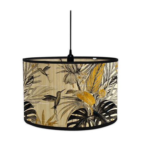 Abat-Jour en Bambou Rétro : Éclairez Votre Espace avec Élégance Artisanale Luminaire IL837462-ILLUMEEN.COM