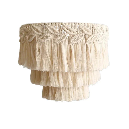Abat-jour En Macramé Boho Luminaire Chic IL582347-ILLUMEEN.COM