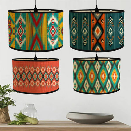 Abat-Jour Ethnique en Bambou Luminaire Chic IL492867-ILLUMEEN.COM