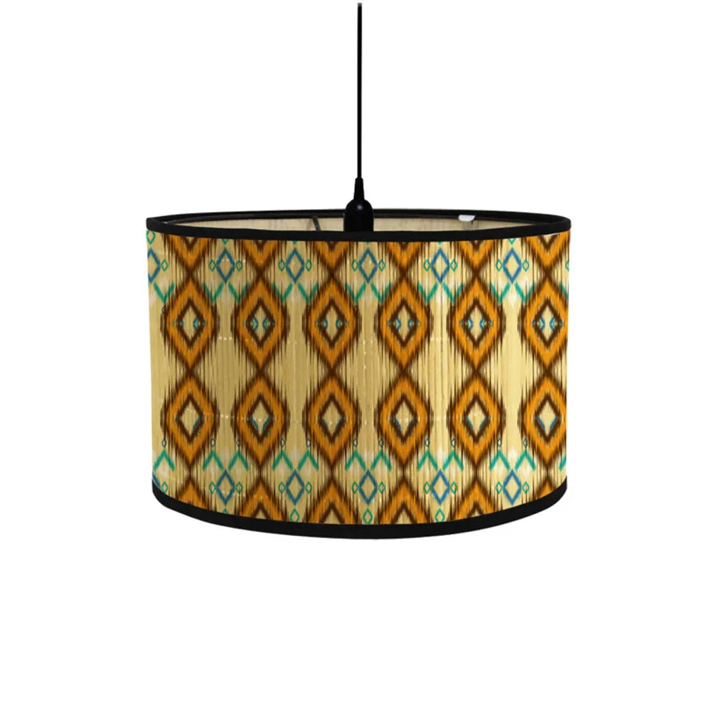 Abat-Jour Ethnique en Bambou Luminaire Chic IL492867-ILLUMEEN.COM