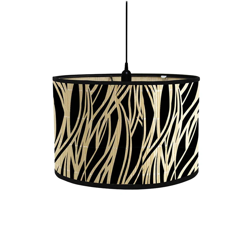 Abat-jour Japonais En Bambou Vintage Luminaire Élégant IL384729-ILLUMEEN.COM