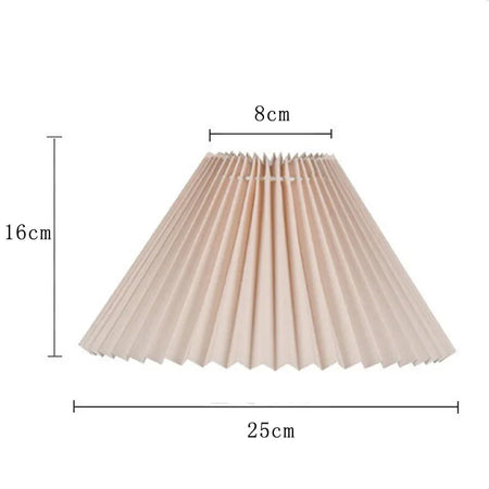 Abat-jour Plissé Personnalisé En Tissu Moderne Luminaire IL583921-ILLUMEEN.COM