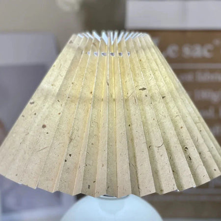 Abat-jour Plissé Personnalisé En Tissu Moderne Luminaire IL583921-ILLUMEEN.COM