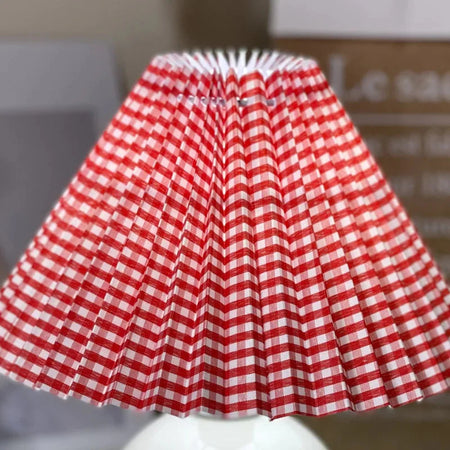 Abat-jour Plissé Personnalisé En Tissu Moderne Luminaire IL583921-ILLUMEEN.COM
