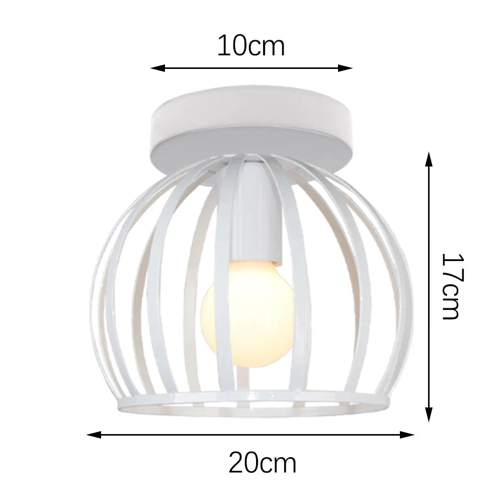 Abat-jour Rétro Industriel en Fer et Bois pour Élégance Loft Luminaire IL582937-ILLUMEEN.COM
