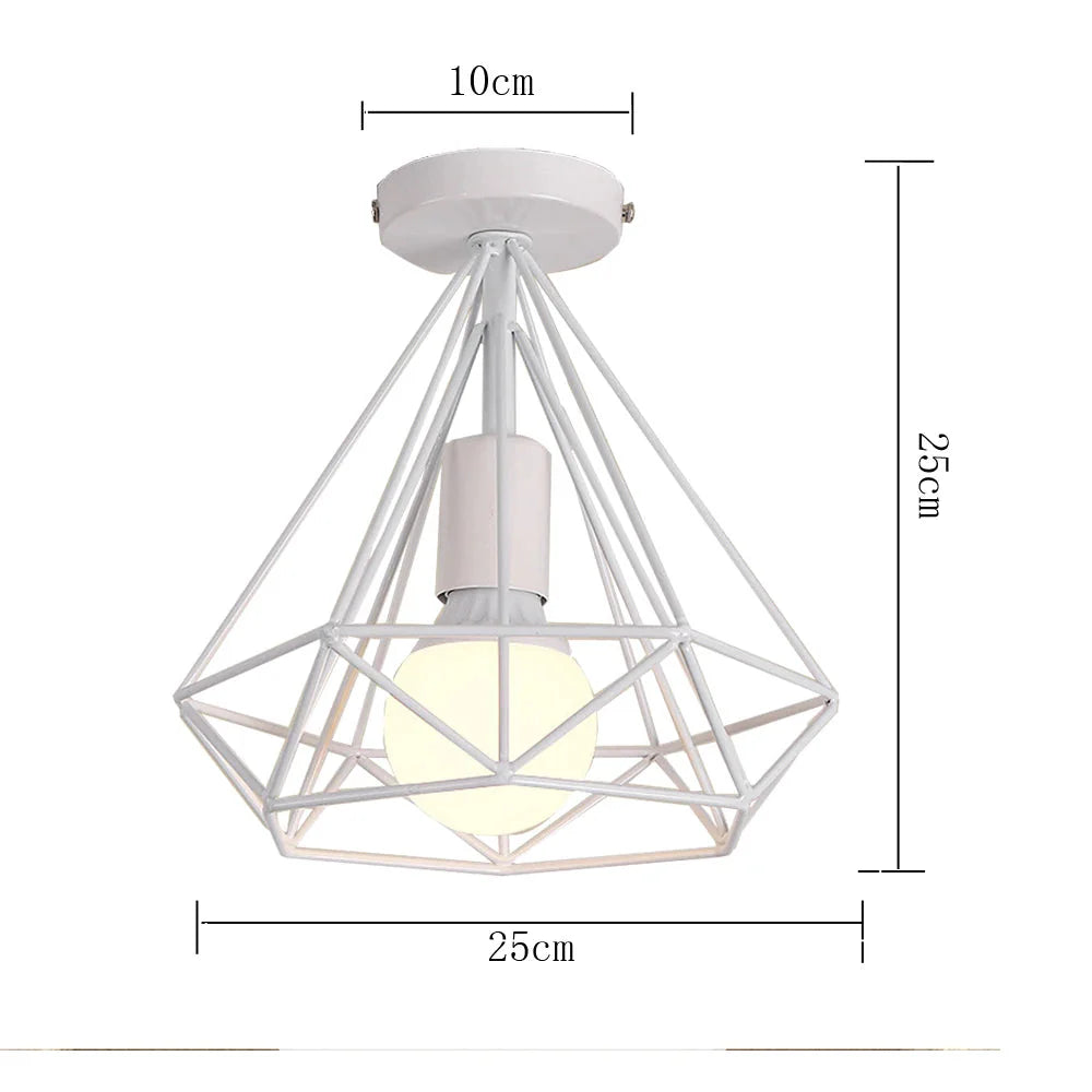 Abat-jour Rétro Industriel en Fer et Bois pour Élégance Loft Luminaire IL582937-ILLUMEEN.COM