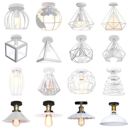 Abat-jour Rétro Industriel en Fer et Bois pour Élégance Loft Luminaire IL582937-ILLUMEEN.COM
