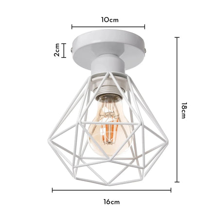 Abat-jour Rétro Industriel en Fer et Bois pour Élégance Loft Luminaire IL582937-ILLUMEEN.COM