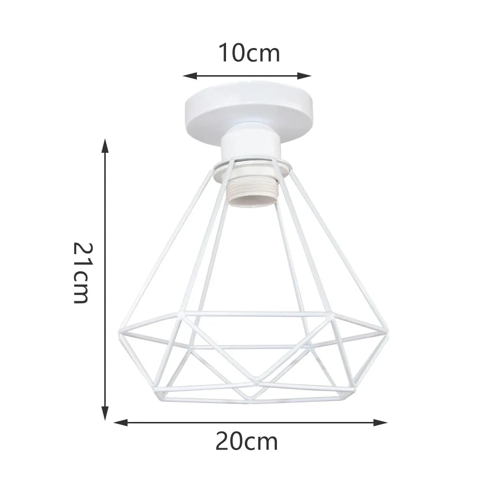 Abat-jour Rétro Industriel en Fer et Bois pour Élégance Loft Luminaire IL582937-ILLUMEEN.COM