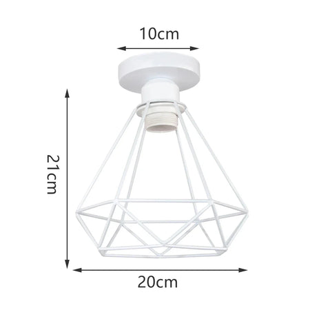 Abat-jour Rétro Industriel en Fer et Bois pour Élégance Loft Luminaire IL582937-ILLUMEEN.COM