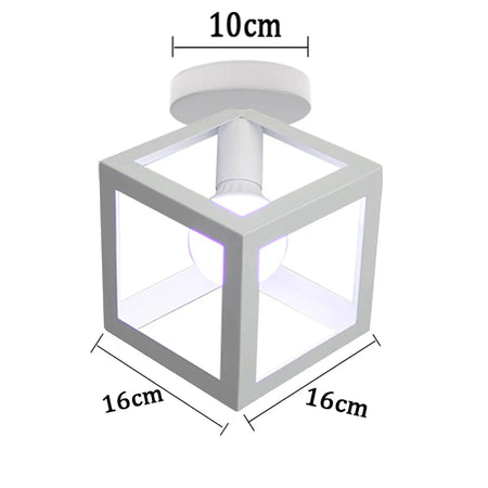Abat-jour Rétro Industriel en Fer et Bois pour Élégance Loft Luminaire IL582937-ILLUMEEN.COM