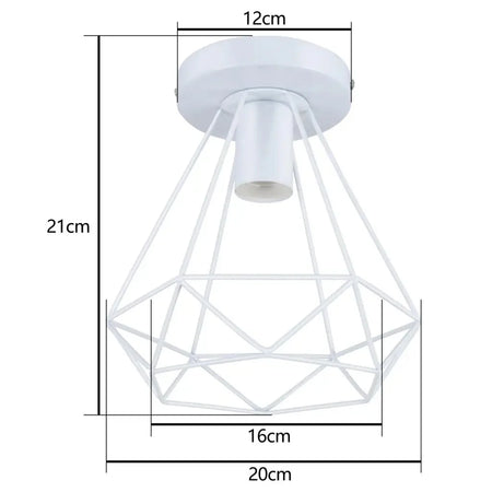 Abat-jour Rétro Industriel en Fer et Bois pour Élégance Loft Luminaire IL582937-ILLUMEEN.COM