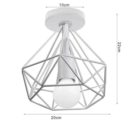 Abat-jour Rétro Industriel en Fer et Bois pour Élégance Loft Luminaire IL582937-ILLUMEEN.COM