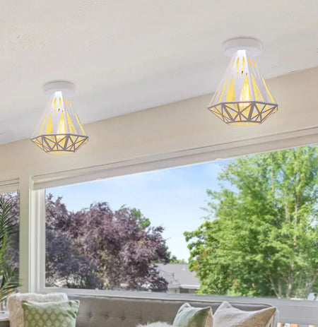 Abat-jour Rétro Industriel en Fer et Bois pour Élégance Loft Luminaire IL582937-ILLUMEEN.COM
