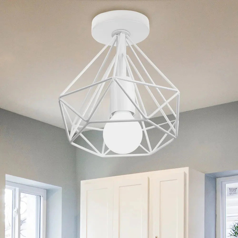 Abat-jour Rétro Industriel en Fer et Bois pour Élégance Loft Luminaire IL582937-ILLUMEEN.COM