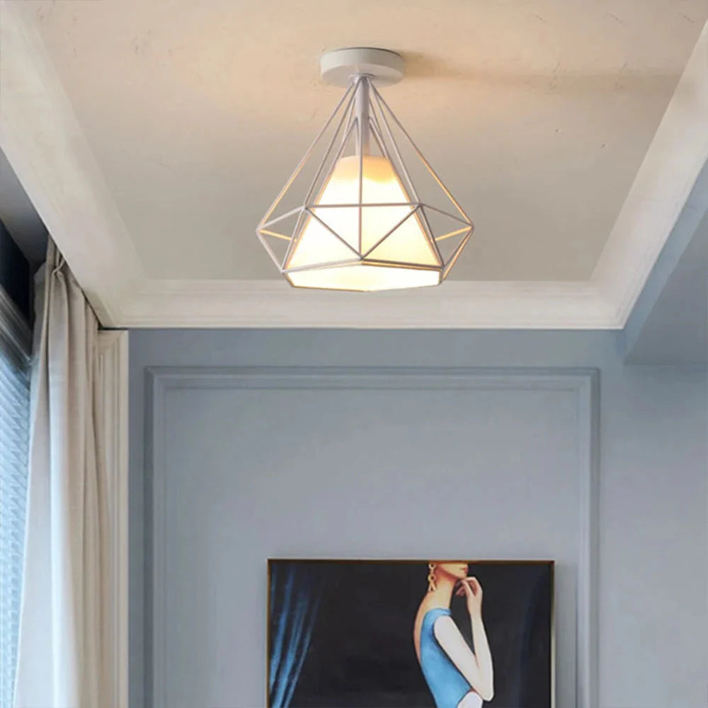 Abat-jour Rétro Industriel en Fer et Bois pour Élégance Loft Luminaire IL582937-ILLUMEEN.COM