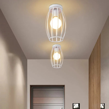 Abat-jour Rétro Industriel en Fer et Bois pour Élégance Loft Luminaire IL582937-ILLUMEEN.COM