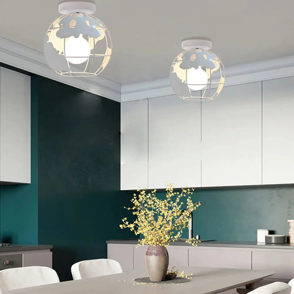 Abat-jour Rétro Industriel en Fer et Bois pour Élégance Loft Luminaire IL582937-ILLUMEEN.COM