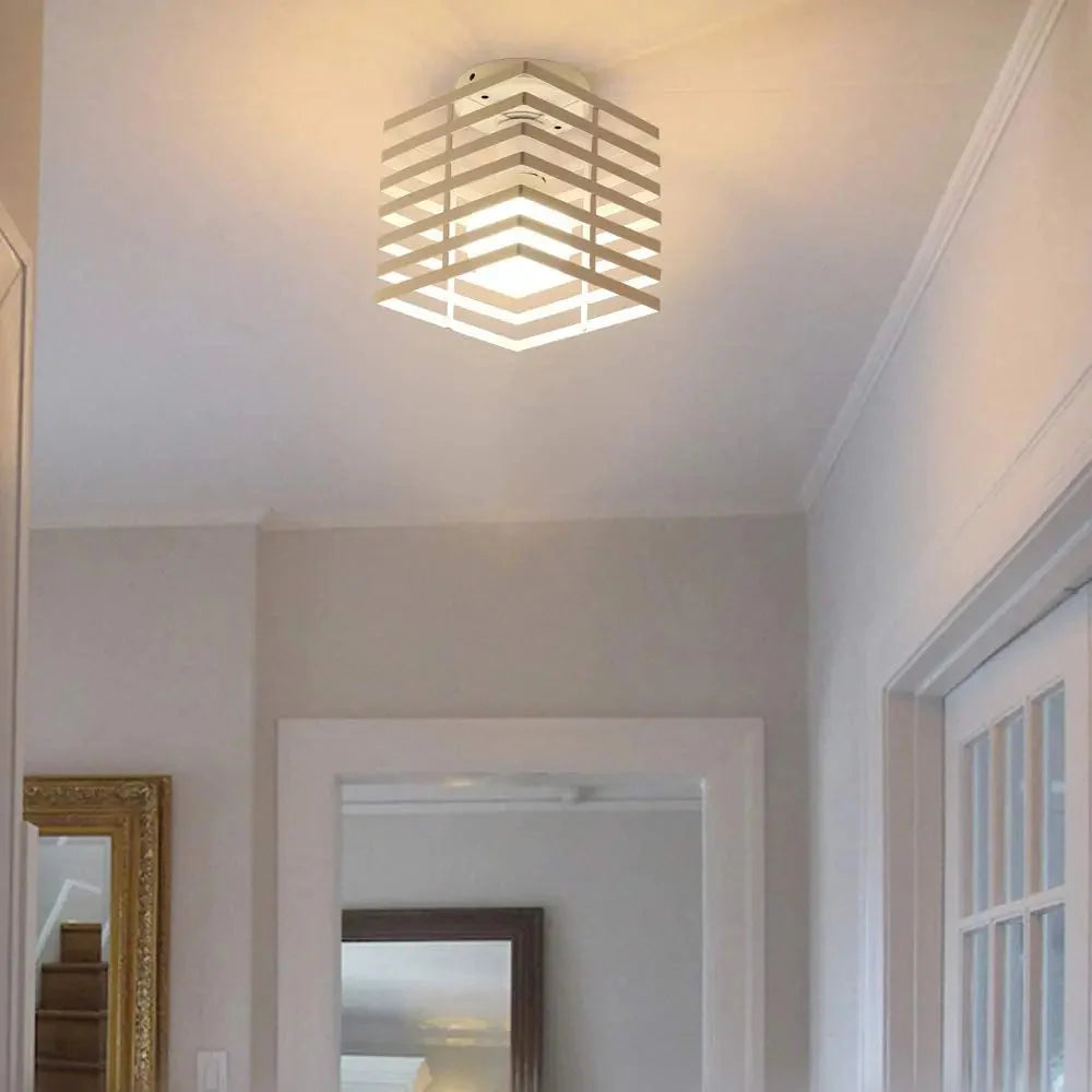 Abat-jour Rétro Industriel en Fer et Bois pour Élégance Loft Luminaire IL582937-ILLUMEEN.COM