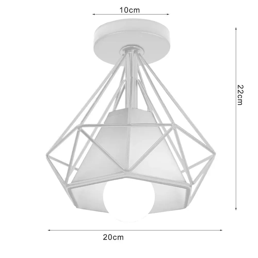 Abat-jour Rétro Industriel en Fer et Bois pour Élégance Loft Luminaire IL582937-ILLUMEEN.COM