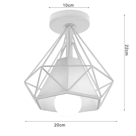 Abat-jour Rétro Industriel en Fer et Bois pour Élégance Loft Luminaire IL582937-ILLUMEEN.COM
