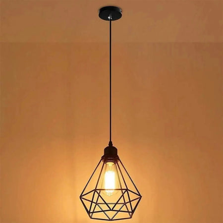 Abat-Jour Suspendu en Fer au Design Rétro pour Éclairer Votre Intérieur avec Élégance Luminaire IL583720-ILLUMEEN.COM