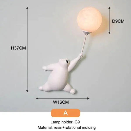 Applique Luminaire Enfant au Design Cartoon Européen IL583921-ILLUMEEN.COM