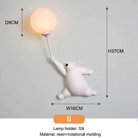 Applique Luminaire Enfant au Design Cartoon Européen IL583921-ILLUMEEN.COM