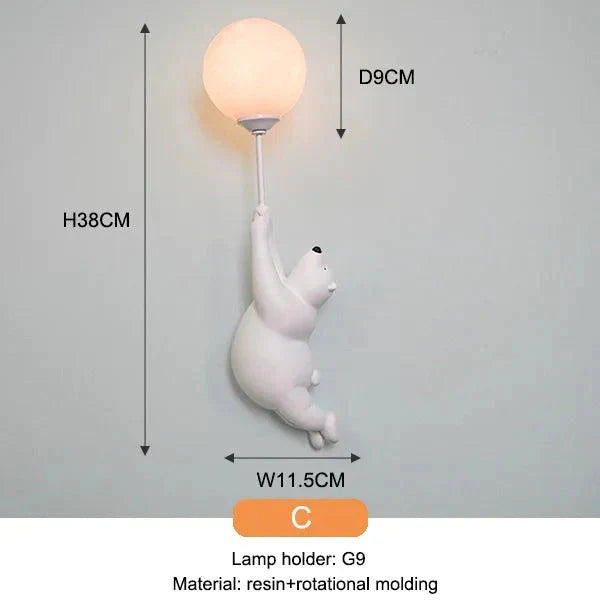 Applique Luminaire Enfant au Design Cartoon Européen IL583921-ILLUMEEN.COM