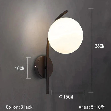 Applique Murale : Boule Moléculaire Sobre et Design IL583729-ILLUMEEN.COM