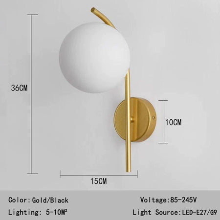 Applique Murale : Boule Moléculaire Sobre et Design IL583729-ILLUMEEN.COM