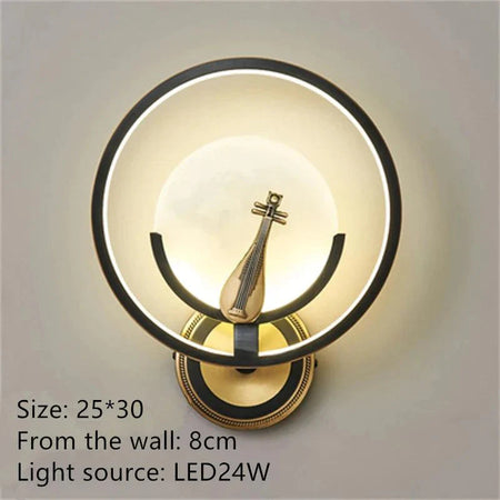 Applique Murale : Design Artistique avec Motifs Sculptés IL837149-ILLUMEEN.COM