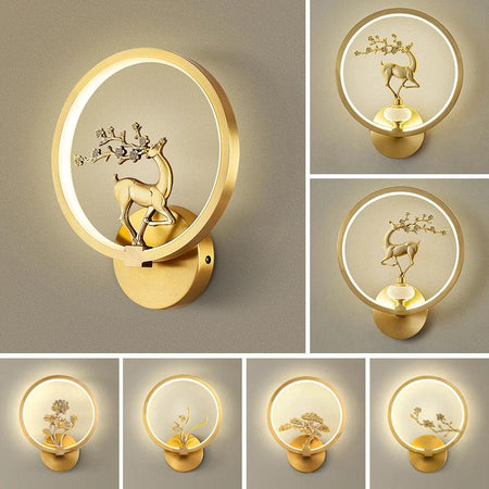 Applique Murale : Design Artistique avec Motifs Sculptés IL837149-ILLUMEEN.COM