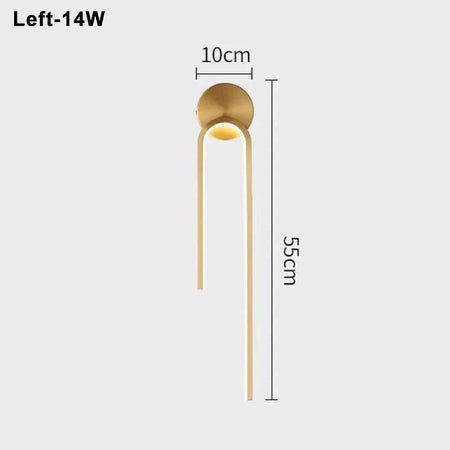 Applique Murale Élégante : Double Tube Luminaire IL582734-ILLUMEEN.COM