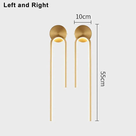 Applique Murale Élégante : Double Tube Luminaire IL582734-ILLUMEEN.COM