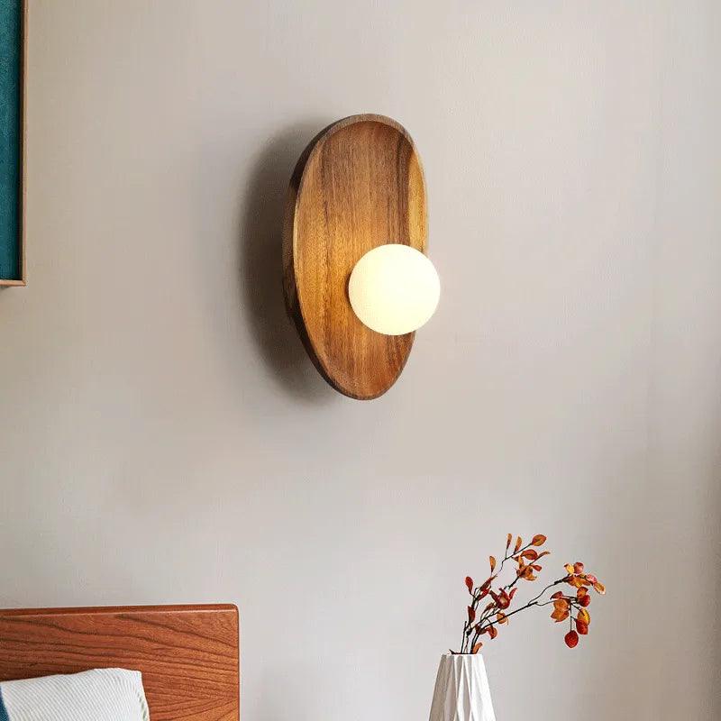 Applique Murale Élégante : Luminaire Bois Massif IL482916-ILLUMEEN.COM